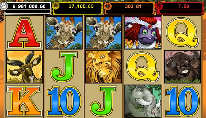 カジノレオの人気スロット(MEGA MOOLAH)