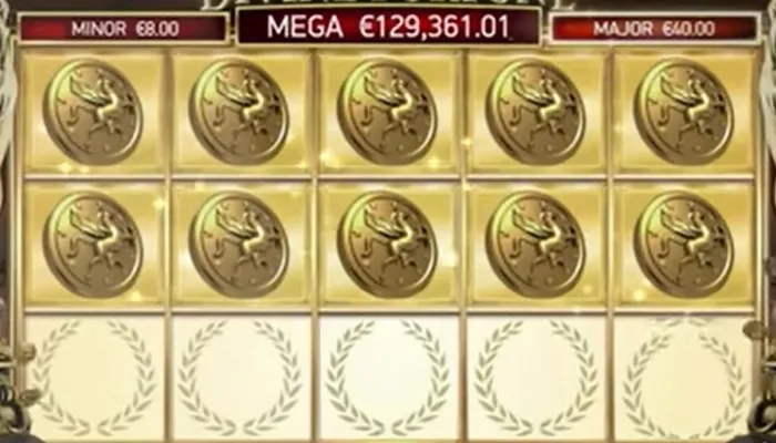 Divine Fortuneのジャックポット「MAJOR」
