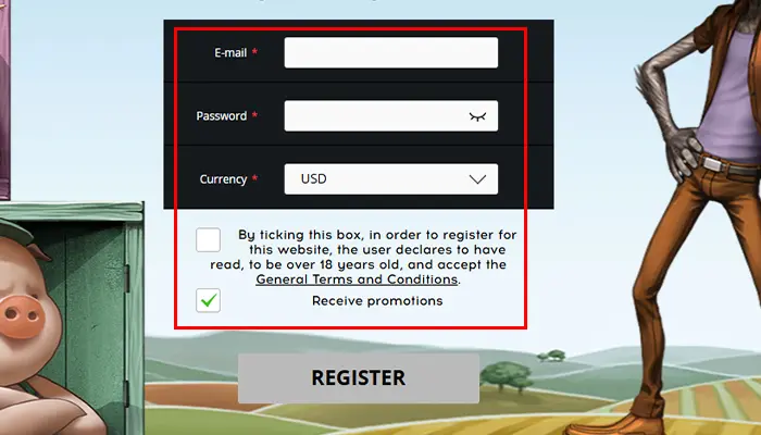 グッドデイフォープレイ入金不要ボーナス個人情報