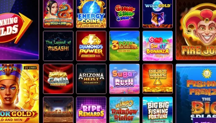 総ゲーム数3,000種類以上!パチスロ風スロットでも遊べる