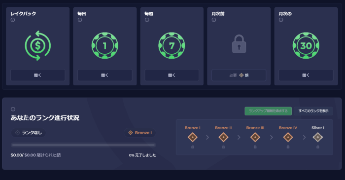 レインベットレーキバック画像