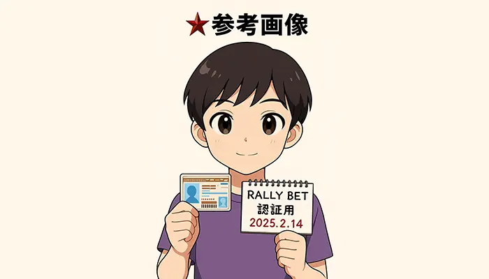 ラリーベットセルフィー画像