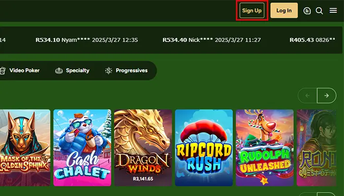 スプリングボク登録